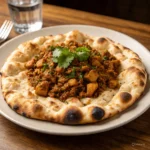 Chicken qeema naan